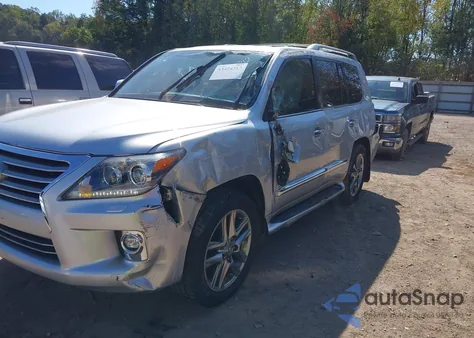 2015 Lexus Lx 570 из США, поврежденный, VIN JTJHY7AX6F4168868